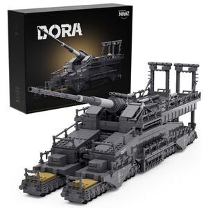 Dora,WW2 Classic Building Set, Collectible Military Model Adult Gift (2,355 PCS)